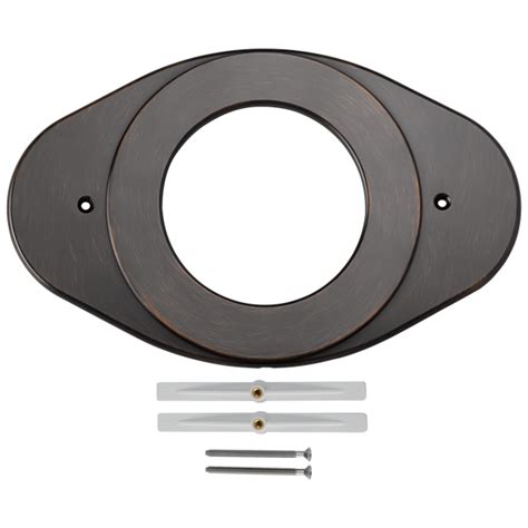 delta shower faucet cover plate|Shower Renovation Cover Plate in Bronze